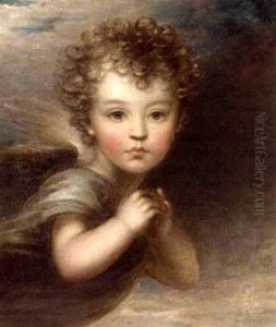 Portrait Of The Artist's Son, Isaac John Innes Pocock (+ Portrait Of The Artist's Daughter Anne Pocock, 1818, Sgd., Smaller; 2 Works)