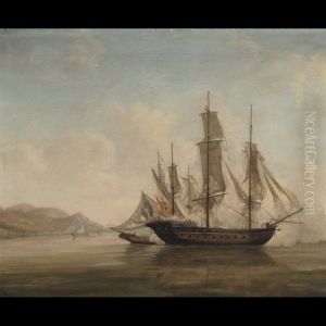 Lord Cochrane's "speedy" Capturing The Spanish Frigate "el Gamo" by Nicholas Pocock