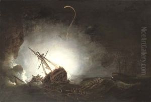 Captain T. Byam Martin Commanding The Boats Of H.m.s. "impetueux" At The Rescue Of The Crew Of H.m.s. "venerable" Wrecked In Torbay, 24th November 1805 Captain T. Byam Martin Commanding The Boats Of H.m.s. "impetueux" At The Rescue Of The Crew Of H.m.s. "venerable" Wrecked In Torbay, 24th November 1805