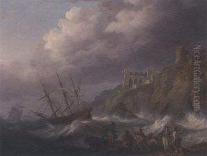 Rough Weather Off Caldy Abbey, Tenby Rough Weather Off Caldy Abbey, Tenby