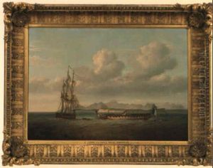 The Capture Of The French Frigate 'piedmontaise'