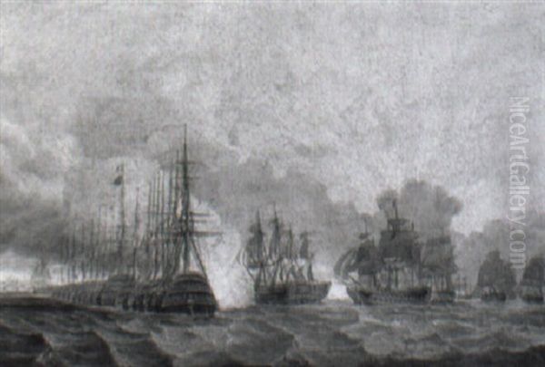 The Battle Of The Nile, Aboukir Bay, 1798 - view 1