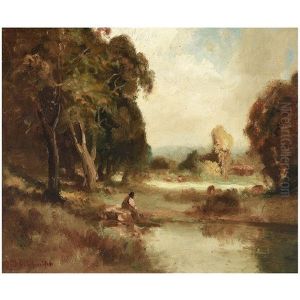 Californian Landscape by Alexis Matthew Podchernikoff