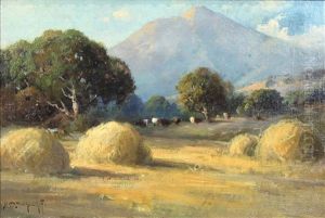 View Of Mount Tamalapais With Cattle Grazing View Of Mount Tamalapais With Cattle Grazing