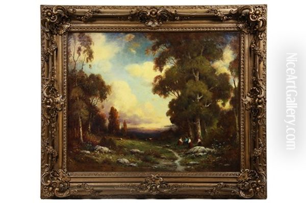 Golden Hour, La Galeta, Near Santa Barbara, California - view 1