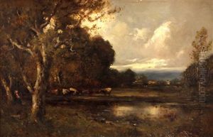 Cattle Watering by Alexis Matthew Podchernikoff