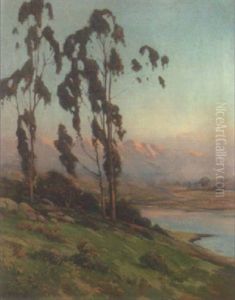 Eucalyptus Coastal Landscape by Alexis Matthew Podchernikoff