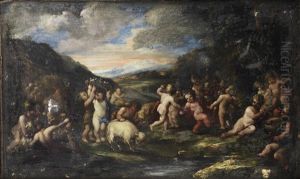 A Bacchanale by Giovanni Andrea Podesta