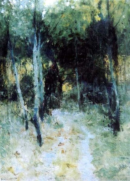 Chemin Dans Un Sous-bois - view 1