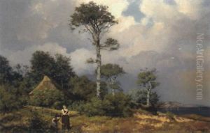 Kustenlandschaft by Richard Theodor Poebing
