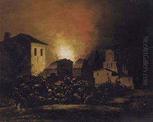 Fire At Night (1664)