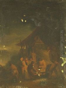 Scene De Pillage La Nuit