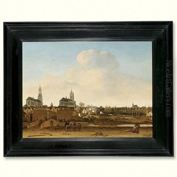 A View Of Delft After The Explosion Of 1654 - view 1