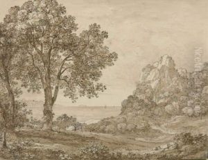 Arkadische Landschaft by Nicolas-Didier Boguet