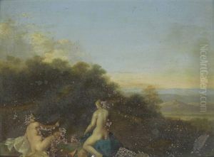 Nymphs In A Landscape Nymphs In A Landscape