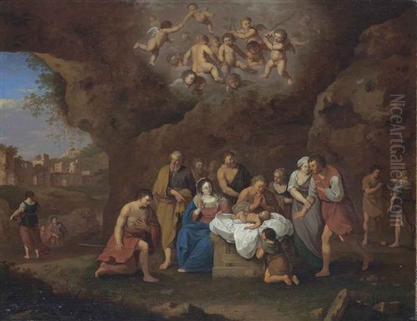 The Adoration Of The Shepherds - view 1