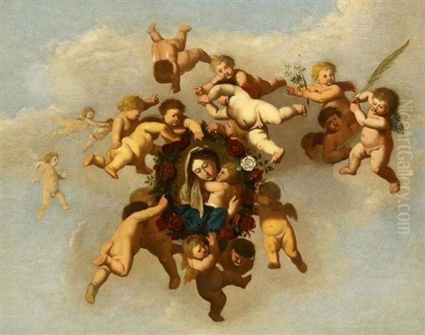 Pieta Von Engeln Umgeben - view 1