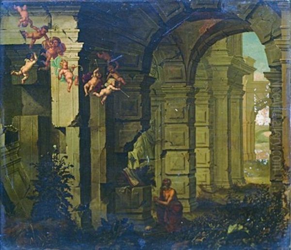 Saint Jerome En Adoration - view 1