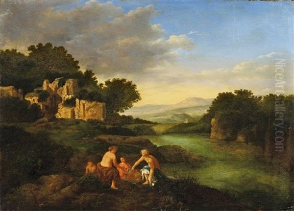 Landschaft Mit Badenden Nymphen - view 1