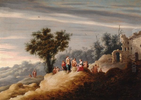 Arcadian Landscape With Nymphs - view 1