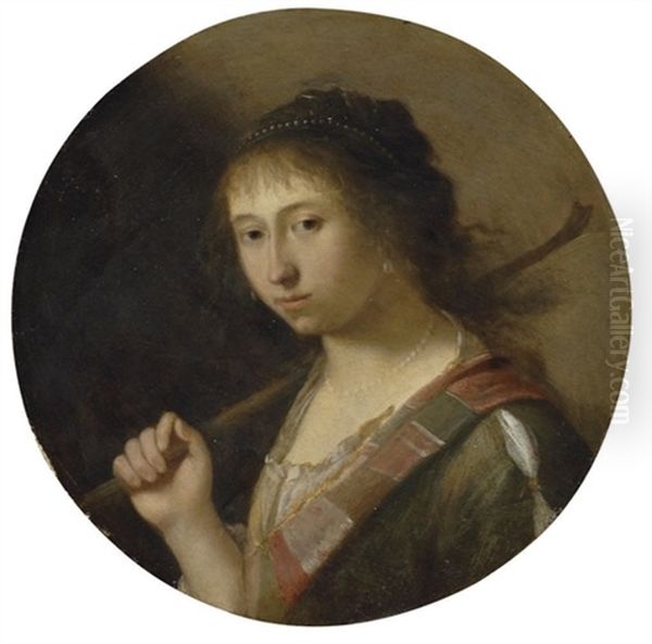 A Shepherdess - view 1