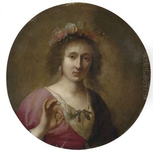 Flora by Cornelis Van Poelenburgh