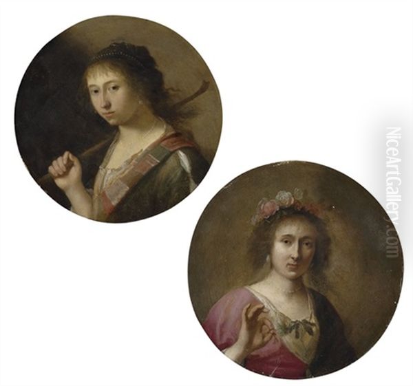 Flora (+ A Shepherdess; Pair) - view 1