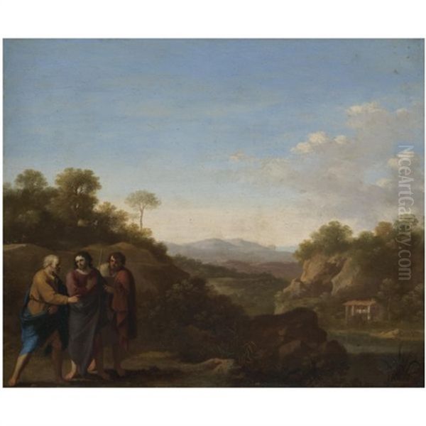 Christ On The Road To Emmaus - view 1