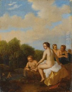 Diana Und Ihre Begleiterinnen Beim Bade