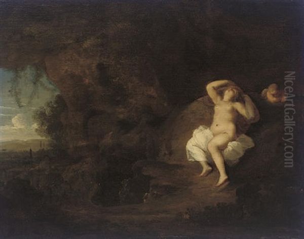 Sleeping Venus And Cupid - view 1
