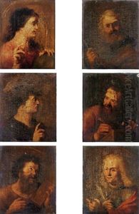 Christ Salvator Mundi by Cornelis Van Poelenburgh