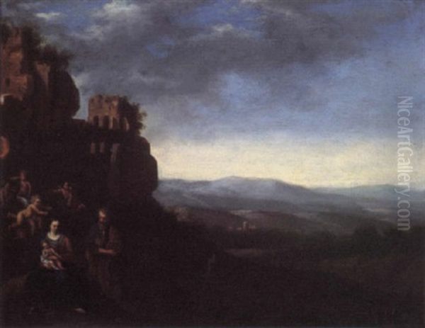 The Rest On The Flight Into Egypt - view 1