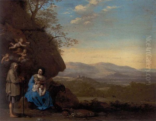 The Rest On The Flight Into Egypt - view 1