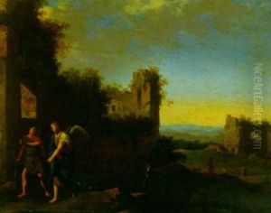 A Pastoral Landscape With Tobias And The Angel