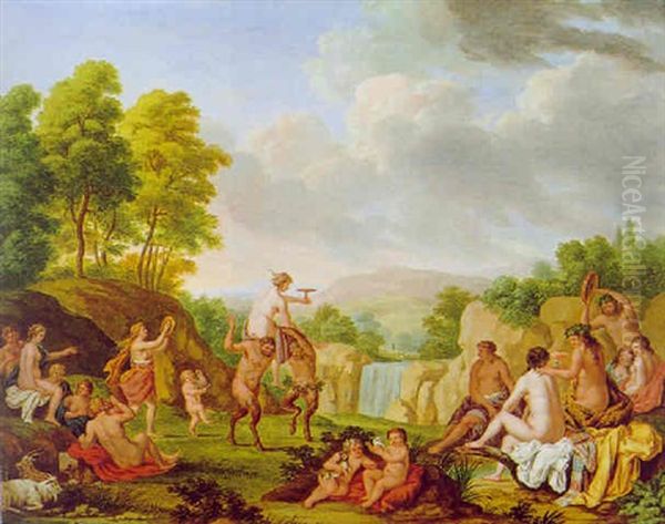 Bacchanal In Einer Idealen Landschaft - view 1