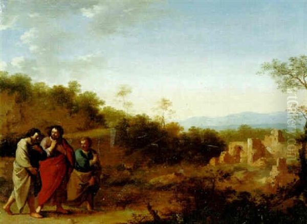 Christ On The Way To Emmaus - view 1