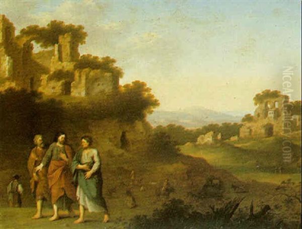 Landscape With Christ On The Road To Emmaus - view 1