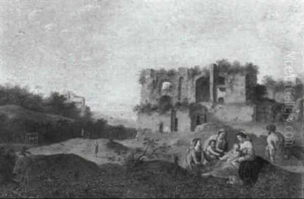 The Rest On The Flight Into Egypt - view 1