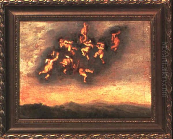 Landscape With Putti - view 1