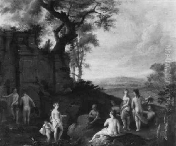 Diana And Her Nymphs - view 1