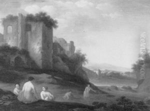 Bathers In A Classical Landscape Bathers In A Classical Landscape