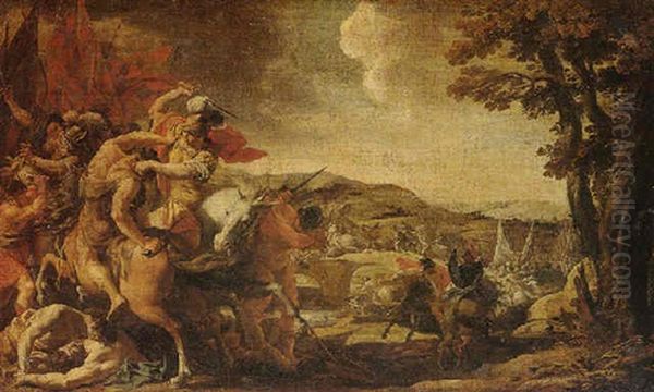 A Cavalry Engagement - view 1
