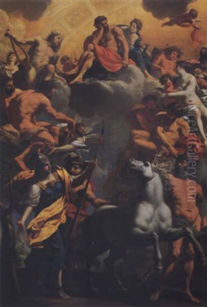 The Dispute Between Minerva And Neptune - view 1