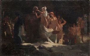Das Weinopfer by Paul Rudolf Heinrich Poetzsch