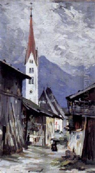 Blick Auf Das Kirchdorf Mieders Im Stubaital - view 1