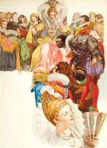 Queen Elizabeth by Willy Andrew Pogany