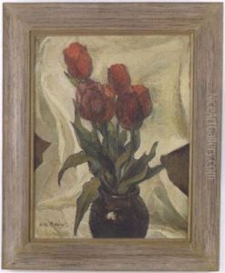 Still Life Of Tulips Still Life Of Tulips