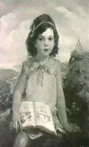 Portrait Of A Young Girl by Willy Andrew Pogany