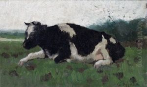 A Cow by Geo Poggenbeek