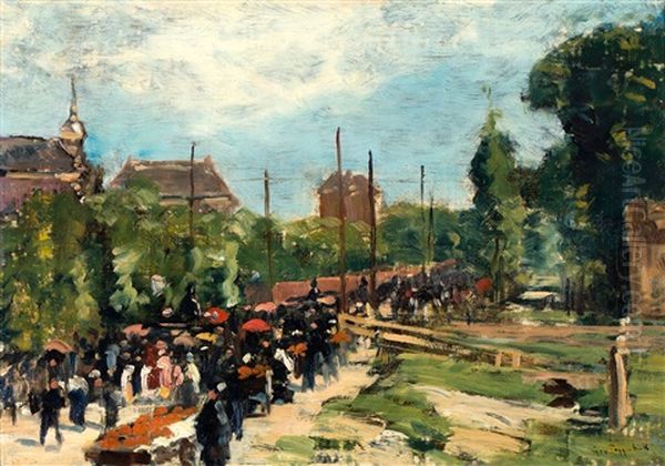 Feestelijke Optocht, Mogelijk Pinksteren In Amsterdam - view 1